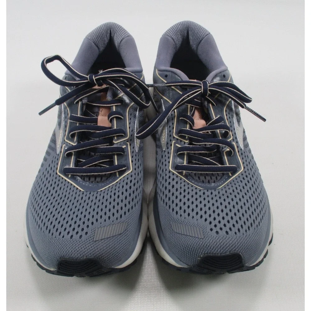 BROOKS Ghost 12 Gray Running Athletic Shoes Sneakers Women's 9.5‎ B 1203051B086